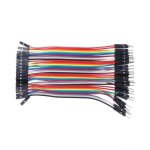 C�bles m - f / m - m / f - f, fil de planche � pain, ruban gpio color� pour kit de bricolage, 40 pi�ces ...