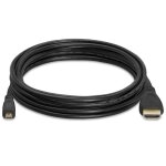 C�ble micro hdmi vers hdmi, 1 m, 1080p, adaptateur av pour t�l�vision, t�l�phones mobiles, tablettes ...