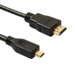 C��ble micro hdmi vers hdmi dor� pour gopro hero 3 3 + 4 hero4 go pro hd 4k 2m 5m au - weikeshop 231 ...