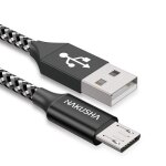 Cble micro usb, [1m] 3a charge rapide cble android durable cble de chargeur de tlphone mobile en ...