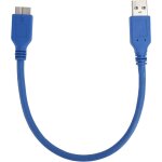 C�ble micro usb 3. 0, pvc c�ble usb - a vers micro - b disque dur externe usb 3. 0 cordon adaptateur ...
