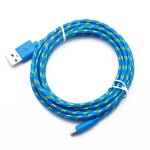Cble micro usb tress en nylon vumpach 1m / 2m / 3m cble de chargeur usb de synchronisation de donnes ...