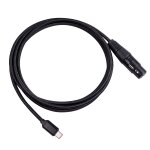 Cble de microphone de type c vers xlr, adaptateur de cble audio d'ordinateur, usb usb - c mle vers ...