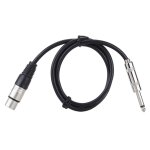 Cable de microphone male � xlr femelle cable de microphone audio st�r�o amplificateur de haut - parleur ...
