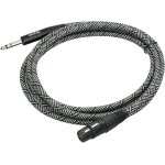 Câble microphone xlr femelle vers jack 6, 35 mm mâle, 3 mètres, cordon equilibré xlr 3 broches à fiche ... Câble microphone xlr femelle vers jack 6, 35 mm mâle, 3 mètres, cordon equilibré xlr 3 broches à fiche ...