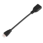 C�ble mini hdmi vers hdmi, c�ble de cr�ation de 0. 5ft, adaptateur mini hdmi m�le vers hdmi femelle, ...