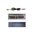 Cable mp3 auxiliaire renault laguna 2 autoradio origine ref 2 - skyexpert