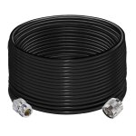 Cble de type n rg58 49, 2 pi (15 m) n cble d'extension mle  n femelle  faible perte n cble mle ...