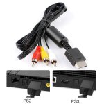 C�bles num�riques oem 6ft rca av, c�ble audio et vid�o st�r�o pour playstation 1 ps2 ps3 a / v pour sony ...