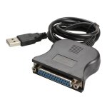 Cble parallle usb vers 25 stnops interface db25 cble usb 2. 0 pour imprimante ieee 1284 cble adaptateur ...