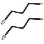 Câble plat n femelle vers rp - sma mâle, extension de fenêtre et de porte, câble adaptateur coaxial pour ... Câble plat n femelle vers rp - sma mâle, extension de fenêtre et de porte, câble adaptateur coaxial pour ...