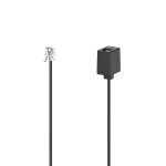 Cble raccord. , fiche mle modul. 6p6c - fiche femelle modul. 6p6c, 6m