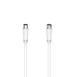 C�ble de raccord sat, connecteur - fiche coax. 1, 5 m, 90 db