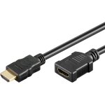 Cble de rallonge high speed hdmi avec ethernet, dor, 0. 5 m longueur de cble