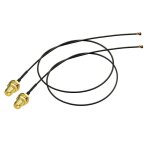 C�ble rallonge de presa micro coassiale 0. 25 vers rp - sma femelle 25cm / 9. 84inch pour intel ax200ngw ...