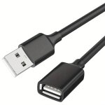 Cble rallonge usb 2. 0, cble d'extension usb type a mle  femelle, vitesse jusqu' 480 mbit / s, imprimante ...
