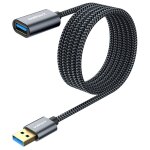 Câble rallonge usb 3. 0, 2m câble extension usb 3. 0 mâle a vers femelle a 5 gbps compatible pour hub ... Câble rallonge usb 3. 0, 2m câble extension usb 3. 0 mâle a vers femelle a 5 gbps compatible pour hub ...