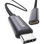 Cble de rallonge usb de type c [0, 5 m] cble de rallonge usb 3. 2 [10 gbps] de type c a chargement ...