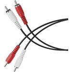 C�ble rca, 10, 00m de c�ble audio rca, c�ble audio st�r�o rca, 2x rca m�le � 2x rca m�le, pour subwoofer, ...