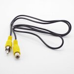 Câble rca mâle à femelle de 1m, rallonge coaxiale numérique audio - vidéo pour caisson de basses, connecteur ... Câble rca mâle à femelle de 1m, rallonge coaxiale numérique audio - vidéo pour caisson de basses, connecteur ...