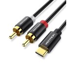 Câble rca usb - c vers 2 rca - 2m, câble audio de type c vers double câble rca, câble adaptateur usb ... Câble rca usb - c vers 2 rca - 2m, câble audio de type c vers double câble rca, câble adaptateur usb ...