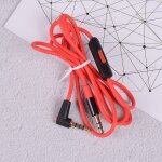 Cble de remplacement audio microphone  distance, casque pour qc3, pour aux / cordon beats solo / studio ...