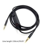Cble de remplacement durable pour ecouteurs, 3. 5mm, commande en ligne pour logitech g633 g933, kit ...