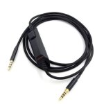 Cble de remplacement pour couteurs, 3. 5mm, contrle en ligne pour accessoires de casque gaming g633 ...