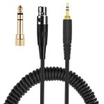 Cble de remplacement  ressort pour akg k240 k702 q701 k271 k267 k712, fil de casque, 6. 35 / 3. 5mm ...