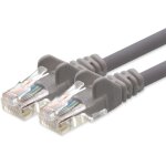Cāble réseau cat 5e cāble patch réseau utp avec 2x fiches rj45 10m gris Cāble réseau cat 5e cāble patch réseau utp avec 2x fiches rj45 10m gris