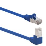 Câble réseau cat. 6 angle 90 degrés 0, 5 m - bleu - 1 pièce - câble patch cat6 (sftp pimf) 1000 mbit ... Câble réseau cat. 6 angle 90 degrés 0, 5 m - bleu - 1 pièce - câble patch cat6 (sftp pimf) 1000 mbit ...