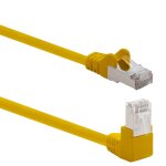 Câble réseau cat. 6 angle 90 degrés 15m - jaune - 1 pièce - câble patch cat6 (sftp pimf) 1000mbit / s ... Câble réseau cat. 6 angle 90 degrés 15m - jaune - 1 pièce - câble patch cat6 (sftp pimf) 1000mbit / s ...