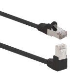 Câble réseau cat. 6 angle 90 degrés 5m - noir - 1 pièce - câble patch cat6 (sftp pimf) 1000mbit / s connecteur ... Câble réseau cat. 6 angle 90 degrés 5m - noir - 1 pièce - câble patch cat6 (sftp pimf) 1000mbit / s connecteur ...