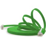 Cble rseau cat6 cat 6 plat flat slim 1x 20m - rj45 ethernet lan dsl routeur modem - vert[video2704] ...