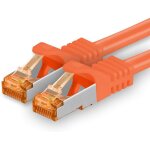 C�ble r�seau cat7 cat 7 10 gb / s sftp - 1x 3, 0m - rj45 ethernet lan dsl routeur modem - orange