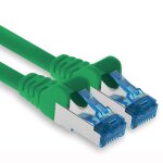 C�ble r�seau ethernet gigabit lan cat. 6a cat6 cat6a 1 m, c�ble patch rj45 10 gb / s sftp pimf vert - ...