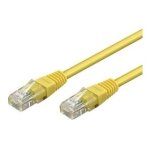 C�ble r�seau, ethernet / lan cat�gorie 6 utp, jaune, 20m cd68403
