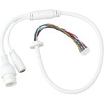 Cble rseau ethernet lan rj45 10 broches 10 coeurs compatible avec hikvision et poe camras ip 10 + ...