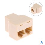 Câble réseau ethernet rj45 1 à an femelle, adaptateur séparateur, connecteur d'extension, prise réseau, ... Câble réseau ethernet rj45 1 à an femelle, adaptateur séparateur, connecteur d'extension, prise réseau, ...