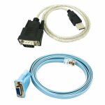 Câble réseau série rj45 vers db9 et rs232 vers usb (2 en 1), adaptateur ethernet cat5, câble de console ... Câble réseau série rj45 vers db9 et rs232 vers usb (2 en 1), adaptateur ethernet cat5, câble de console ...