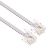 Câble rj11 de 3 m, rallonge adsl, cordon téléphonique, connecteur internet bt haut débit, mâle vers mâle, ... Câble rj11 de 3 m, rallonge adsl, cordon téléphonique, connecteur internet bt haut débit, mâle vers mâle, ...