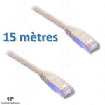 Cable rj45 cat. 6 blinde ftp 15m