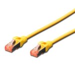 C�ble rj45 droit cat6 blind� 30m jaune connectland
