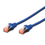 C�ble rj45 droit cat6 blinde 3m bleu connectland