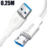 Cble robuste et epais de type c / mirco 300w, charge super rapide, chargeur de tlphone usb c, ligne ...