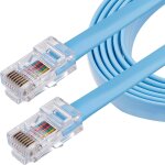 Cble rollover pour console cisco de 1, 8 m - rj45 - m / m (rollovermm6)[cable07286]