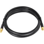 Cble rp - sma rallonge antenne wifi 3m cble alsr240 faible perte adaptateur de rp - sma mle  femelle ...