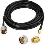 Cble rpsma n 5m connecteur n mle a faible perte vers rpsma mle ksr195 cble coaxial d'extension pour ...