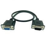 Cble rs232 vers rs - 232 db9f vers db9f mle vers femelle / mle db9 connecteur cble d'extension, 1. ...
