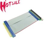 Cble ruban en cuivre de 0. 19m, carte graphique rseau, son pci, convertisseur d'extension, ruban plat, ...